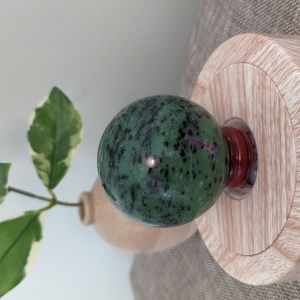 Ruby Zoisite Sphere